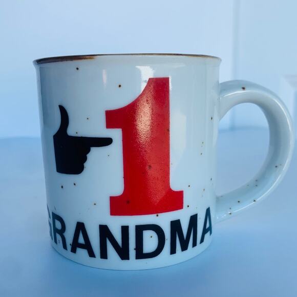 Vintage Other - Vintage Stoneware Grandma Mug